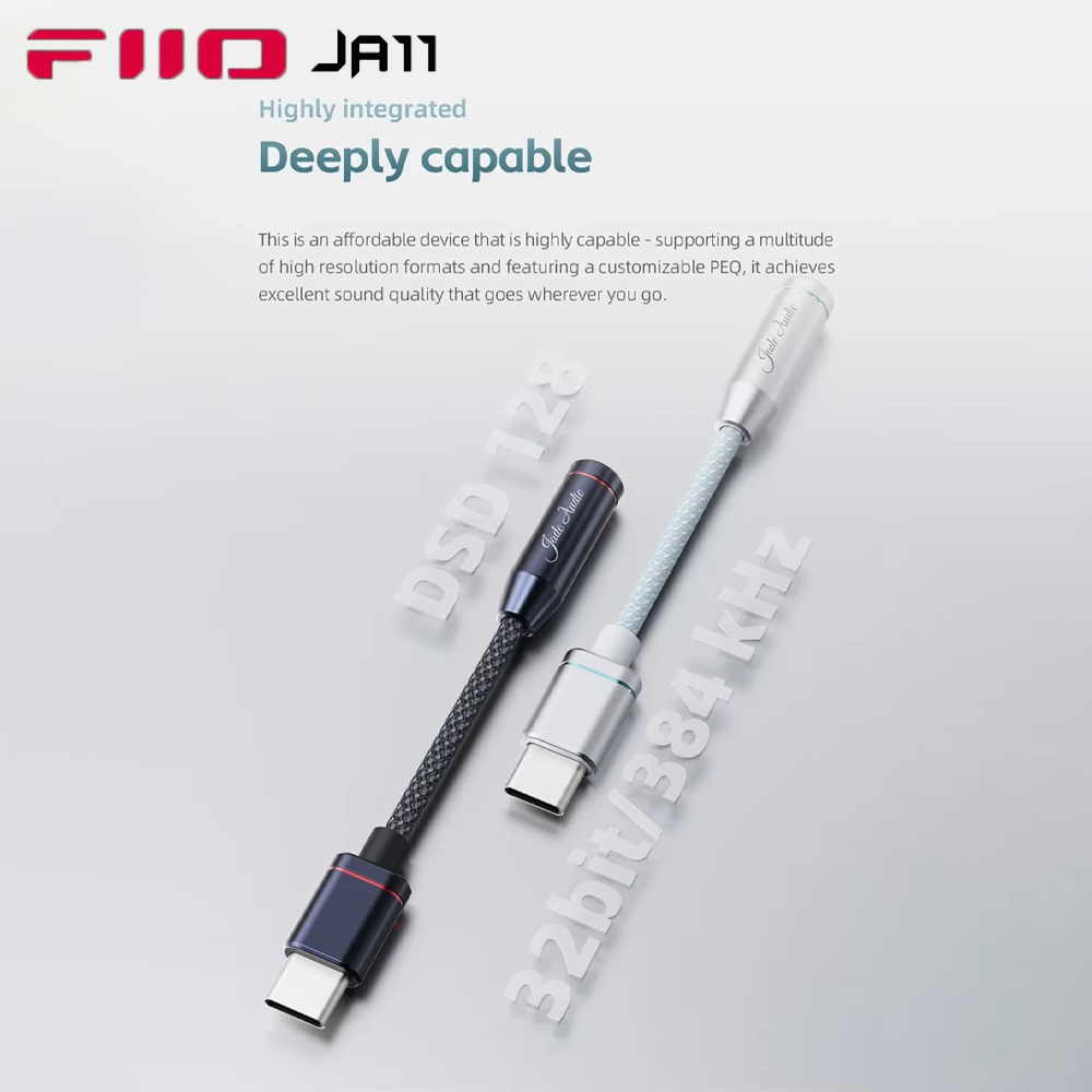 Headphone Amplifier Dac - FiiO JadeAudio JA11 Portable DAC Headphone