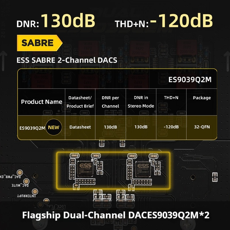 FiiO K13 ES9039Q2M Version Des - Headphone Amplifier Dac review and price