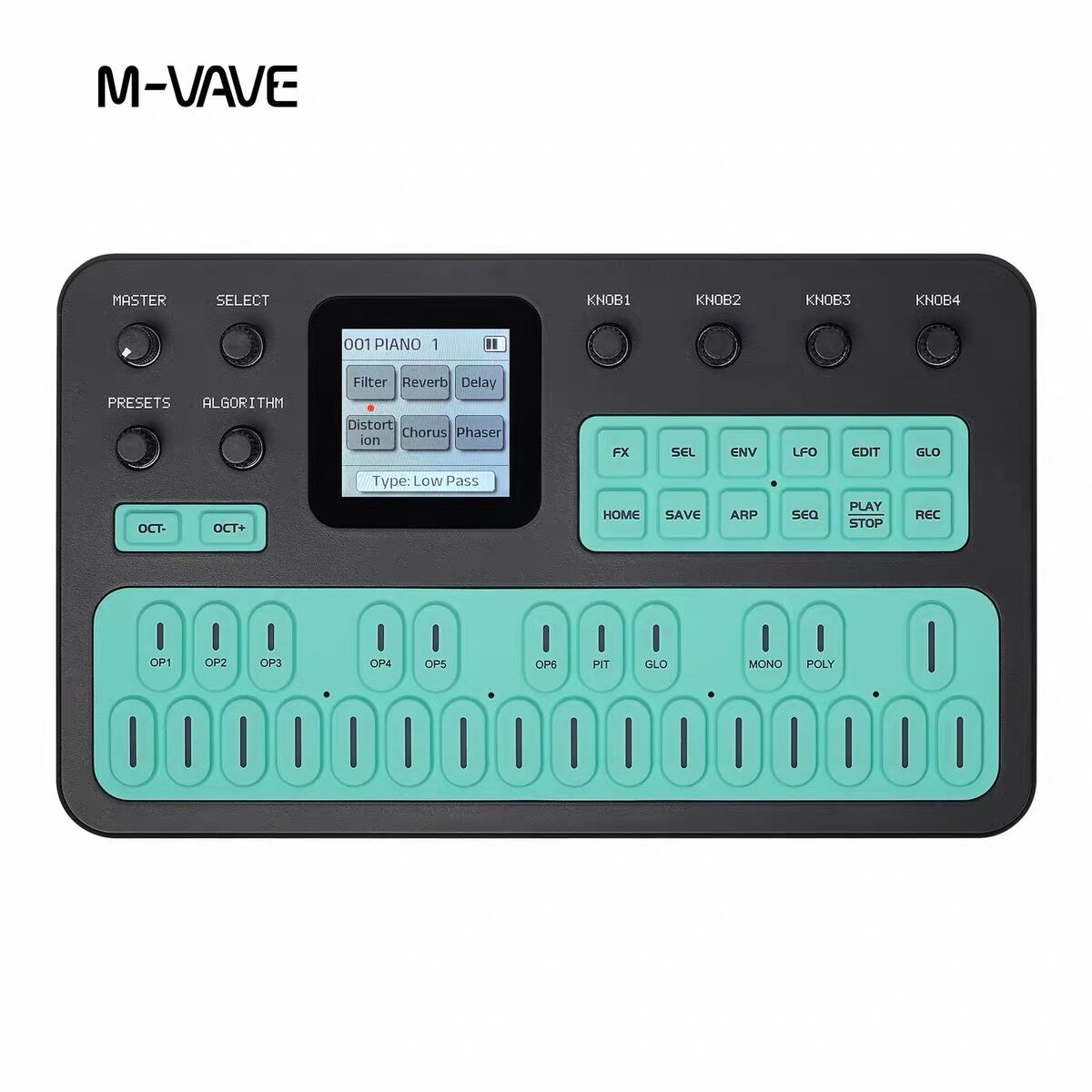 M-VAVE FM1 Pocket FM Synthesiz - Midi Controller Pad review and price