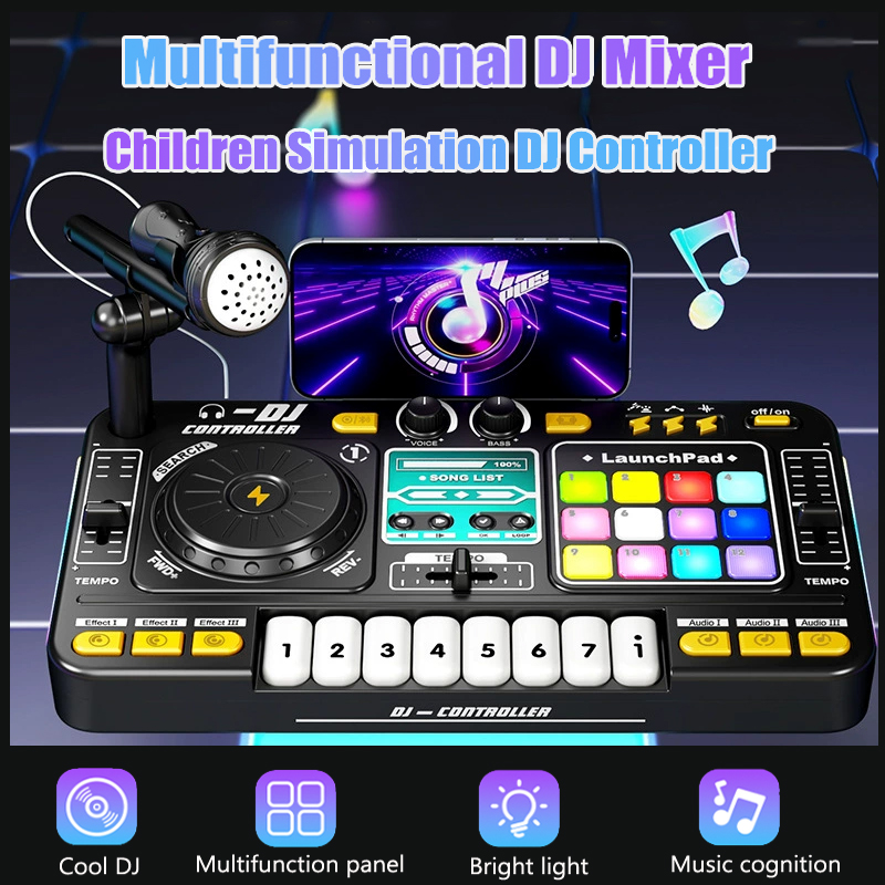 Multifunctional DJ Mixer Child - Audio Music Dj review and price