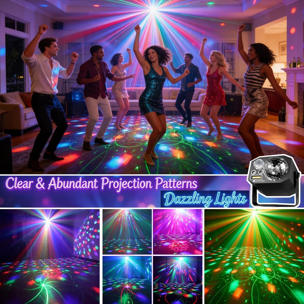 Dj Party Disco Ball Lights wit - Audio Music Dj review and price